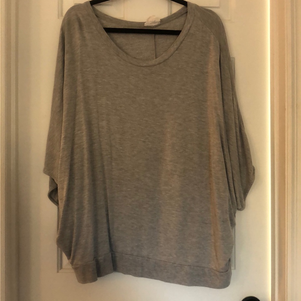 Loft lounge Lou & Grey style fleece poncho